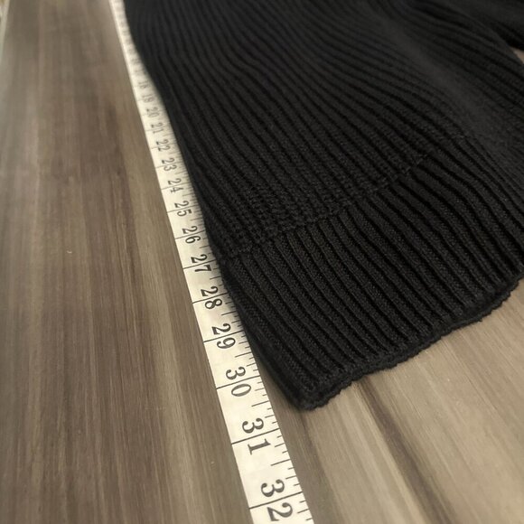 NWT Gap Womens 100% Cotton Tortoise Button Oversized Black Cardigan Size Large - Picture 11 of 11